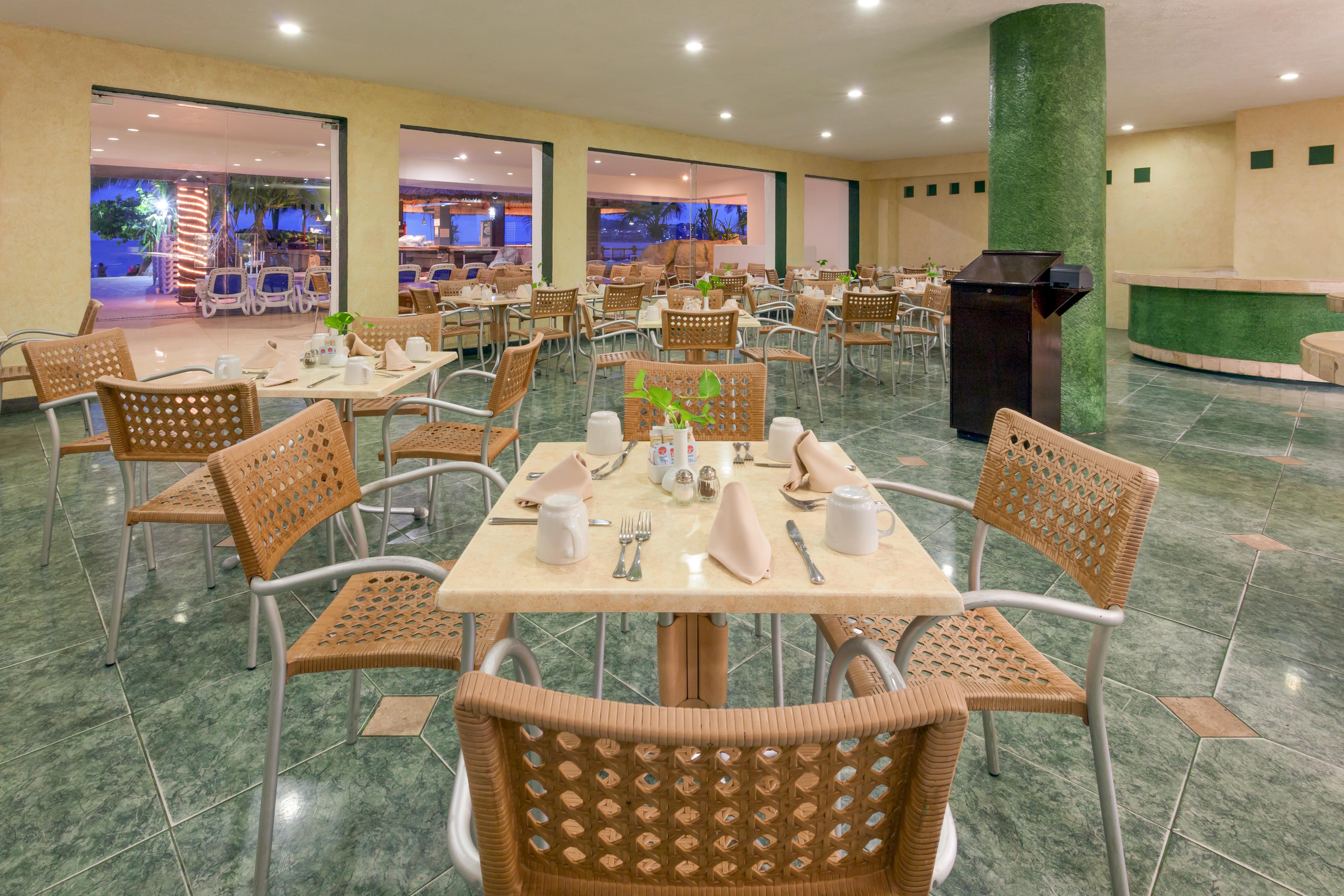 Hs Hotsson Hotel Acapulco Buitenkant foto Restaurant