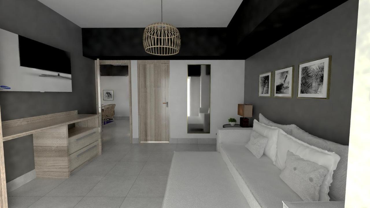 Hs Hotsson Hotel Acapulco Buitenkant foto 3D rendering of a room