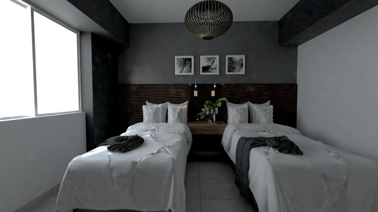 Hs Hotsson Hotel Acapulco Buitenkant foto 3D rendering of a bedroom