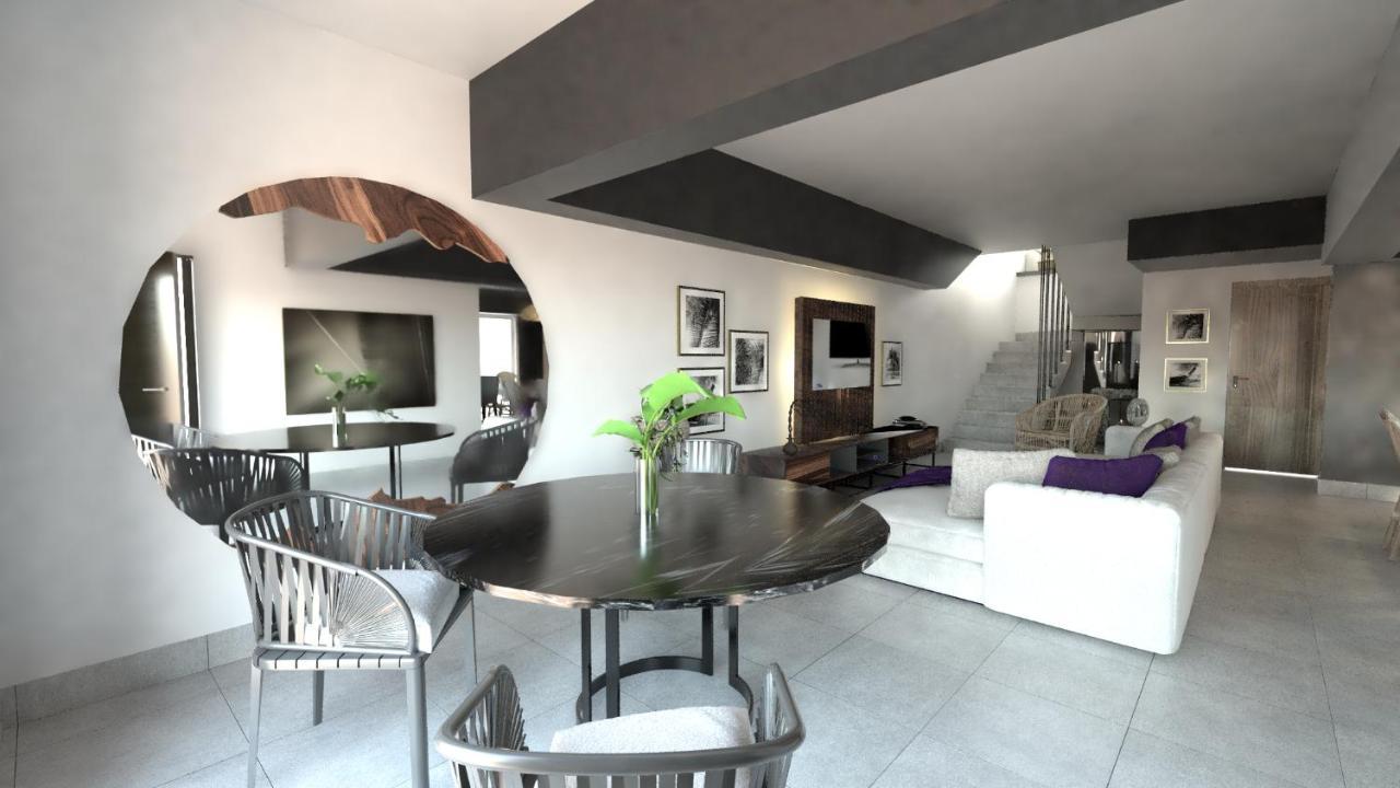 Hs Hotsson Hotel Acapulco Buitenkant foto 3D rendering of a living room