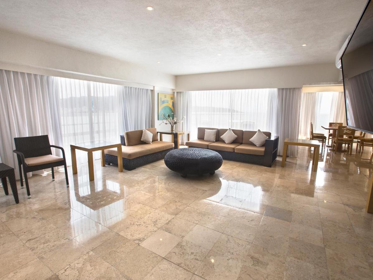 Hs Hotsson Hotel Acapulco Buitenkant foto Living room